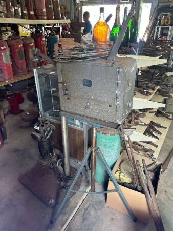 Reel to Reel movie projector and Stand