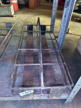 Steel oil bottle carrying rack (CHOICE 473, 474)