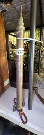 Brass tyre pump