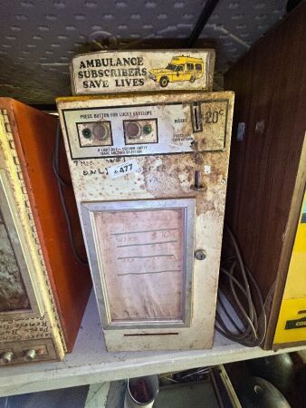 QATB Lucky Envelope machine - metal casing