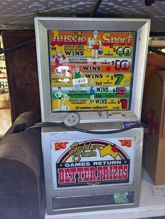Golden State ticket machine