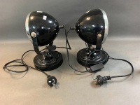 Pair of Headlamp Style Lamps - 2