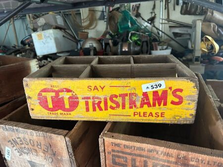 TRISTRAMS cordial crate