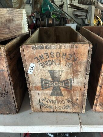 CROSS kerosene crate