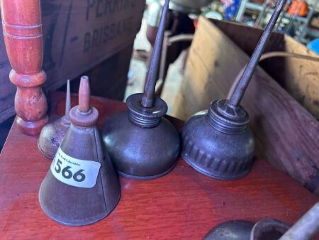 Assortment of miniature oilers