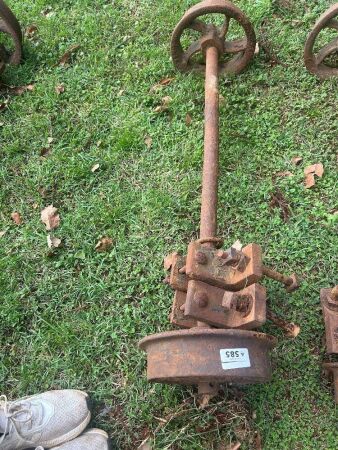 Carriage wheels/axle (CHOICE 582 - 586)