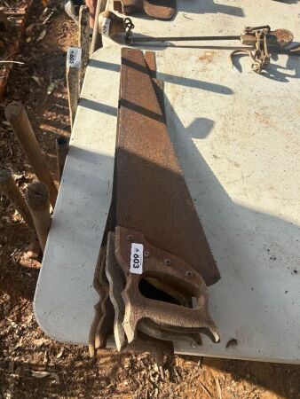 Assorted saws