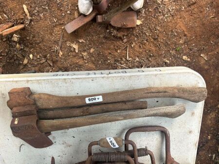 Assorted axes