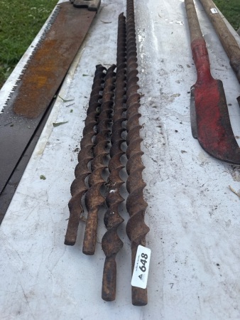 Assorted ground augers