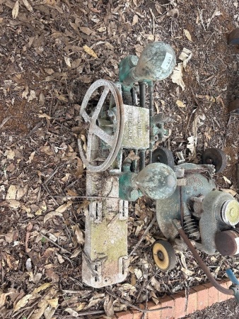 Twin cylinder MARINO brass pump