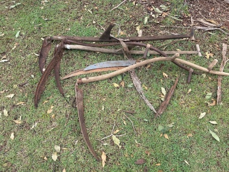 3 handled scythes