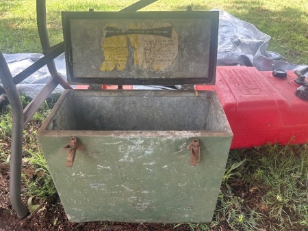 Old esky auto box