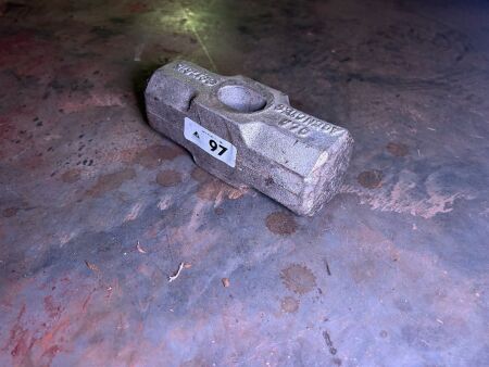 Aluminium sledge hammer head