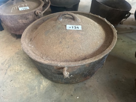 Cast iron 14in camp oven