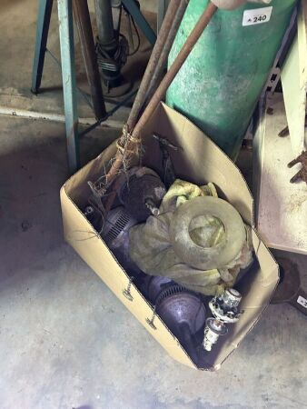 Gas pressure lights with tank