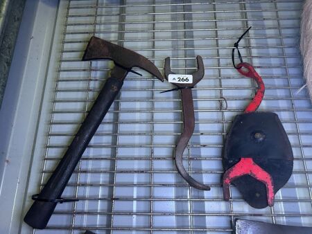 GILPINS Firemans axe and hose spanners