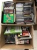 Box Lot of CDs and DVDs