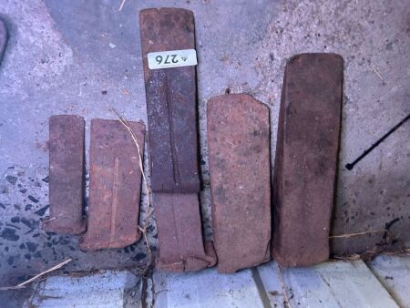 Assorted tree felling wedges