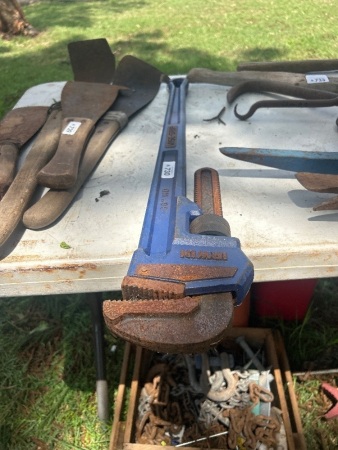 36in IRWIN vice grips/stilsons