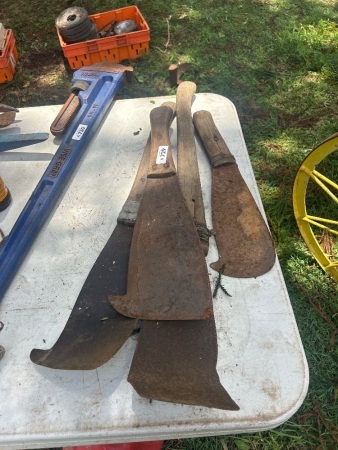 Lot of cane knives