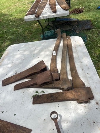Morticing axes and heads