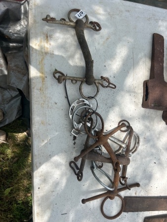Variety of collectable horse bits (CHOICE 676 - 684)