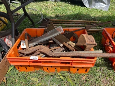 Assortment of tools etc
