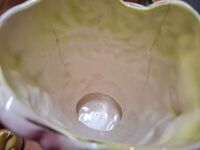 2 x Lustre Ware Ceramic Vases ( Large Vase has Cracks ) - 5