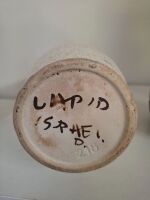 Beit Hayotser Ceramic Vase Israel app 190mm & Lapid Israel 218 Hand Painted Vase - 3