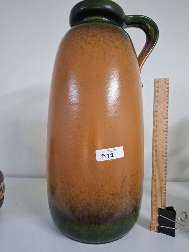 West German Scheurich Laramie Floor Vase 484-47