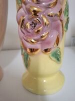 Pair Mid Century Lustre Ware Vases - 3