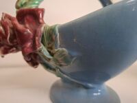 4 x Art Nouveau Inspired Multi Coloured Floral Ceramics - 5