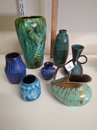 Assorted German & West German Pottery