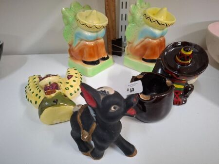 Mexican Inspired Ceramic Figurines