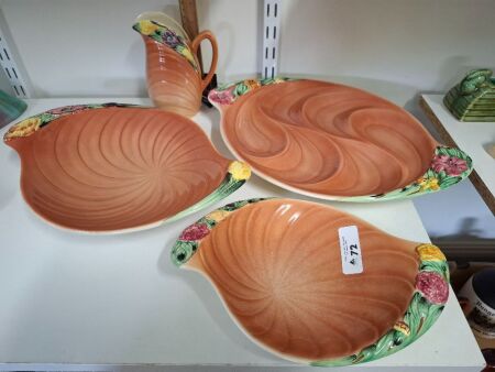 Bouquet Shorter & Son Ltd Staffordshire Vintage Serving Dishes