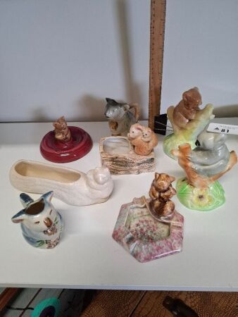 Koala Ceramics inc Marutomoware, Pates Pottery Sydney