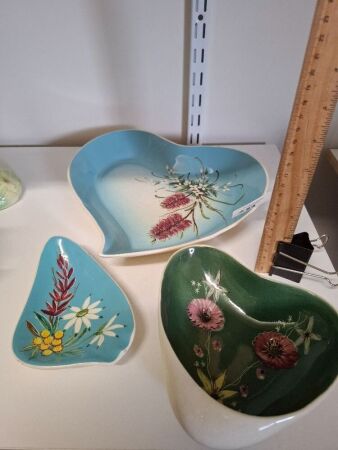 Coronet Australia Handpainted Dishes