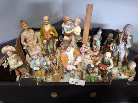 Large Selection of Ceramic Figurines