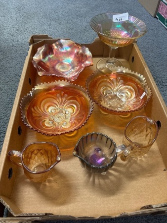 Selection of Carnival Glass