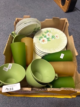 Mid Century Bessemer Set & Champagne Flutes