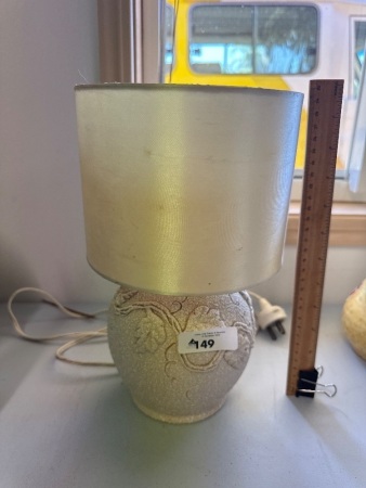 Mid Century Stoneware Lamp