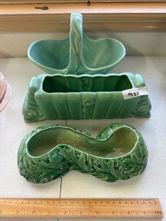 Pates Pottery Australia & Diana Australia Pottery Vases & Basket