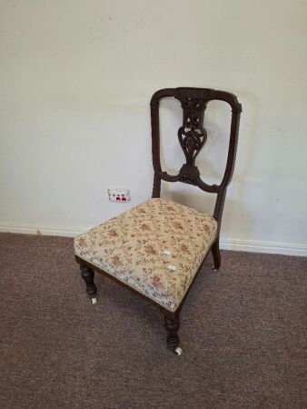 Occasional Chair on Casters