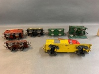 Collection of 6 Vintage Hornby Tin Rolling Stock / Wagons - 4