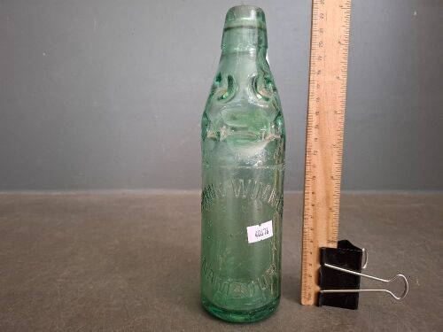 Frank Wimmer Codd Neck Bottle with Marble - Nambour