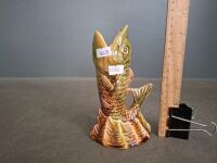Fish Figurine/Vase Made in England