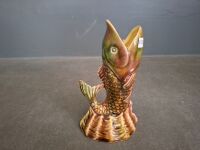 Fish Figurine/Vase Made in England - 2