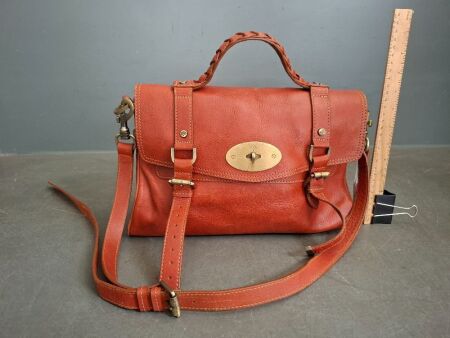Mulberry Leather Handbag with serial numbers 026904 okpta1519426 ok0973628