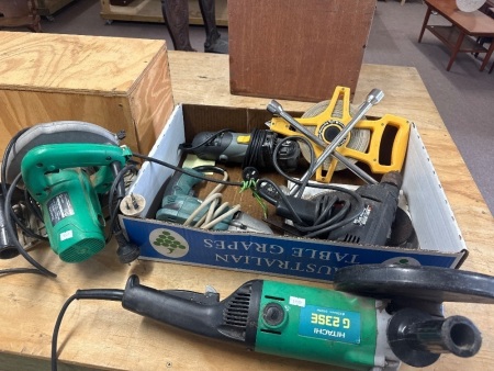 Mixed Electric Power Tool Lot