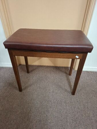 Mid Century Modern Piano Stool
